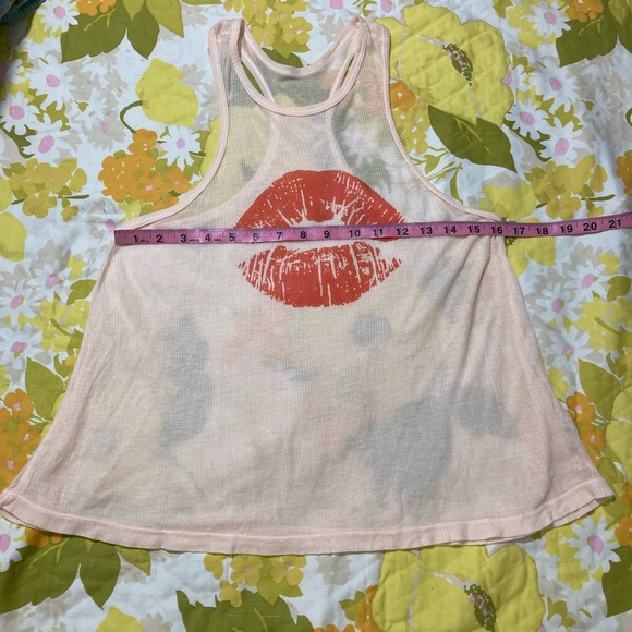 Wildfox Couture Kiss Me Island Tank Ghost Nude Size XS - Picture 6 of 8